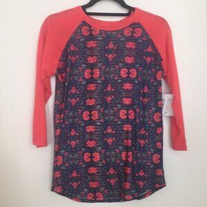 XS LuLaRoe Randy Tee DD11 1379